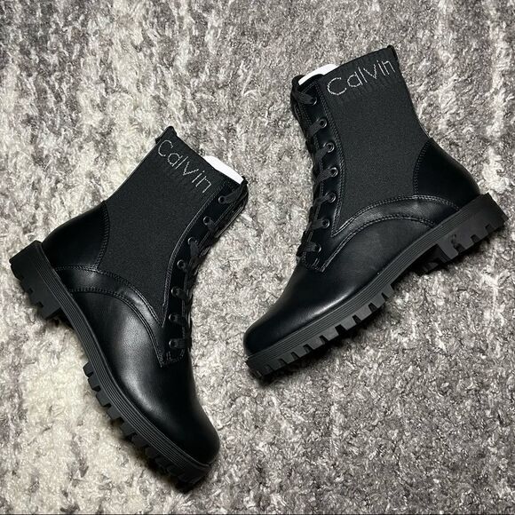 NIB Calvin Klein Galica Boots - Picture 1 of 12